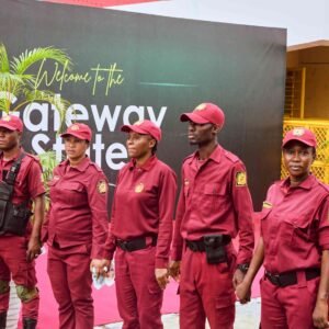 Amotekun Operatives at The NSF Gateway Games 2025