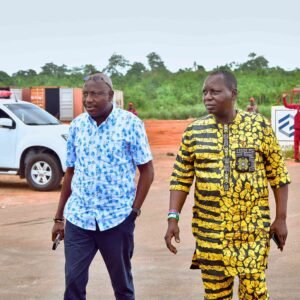 Brig Gen. Adedigba Inspecting Gateway Int Airport