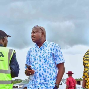 Brig Gen. Adedigba Inspecting Gateway Int Airport